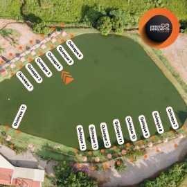 Quiósque 4, para 2 PESSOAs, no quinta do aveiro - QUA/QUI/SEX: R$ 110,00!!