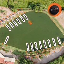 Quiósque 6, para 2 PESSOAS, no quinta do aveiro - QUA/QUI/SEX: R$ 110,00!!