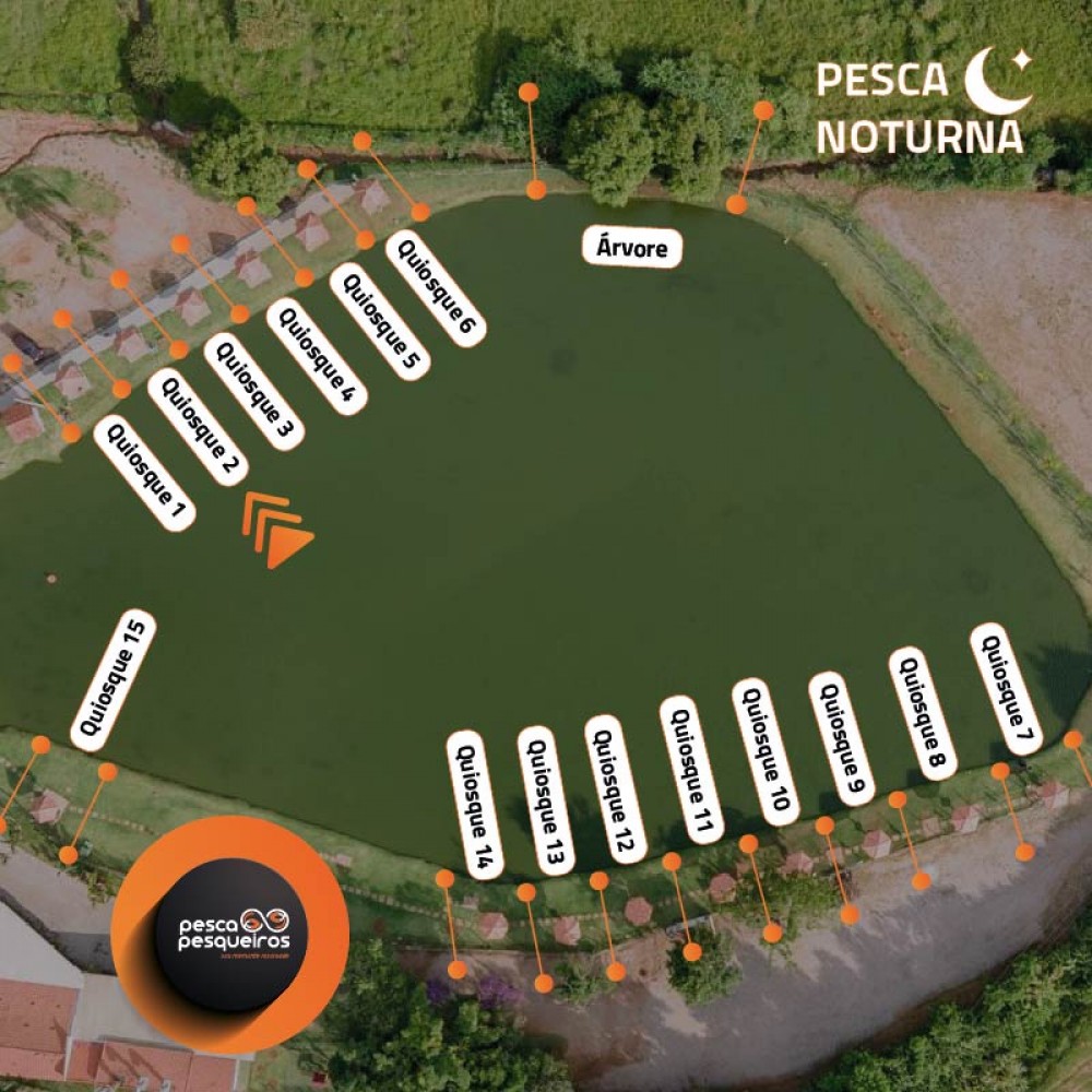 Quiosque (NOTURNO) 2, para 1 PESSOAS, no quinta do aveiro - TER/QUI: R$ 55,00!!