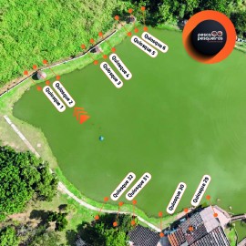 Quiosque 2 para 1 PESSOA - Pesqueiro Itaboraí