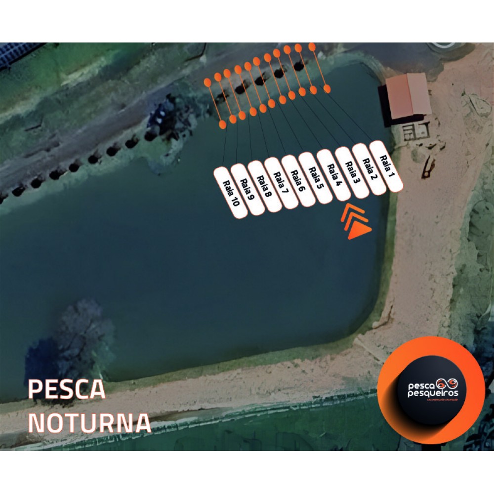 Raia 4 (NOTURNO) para 1 PESSOA 